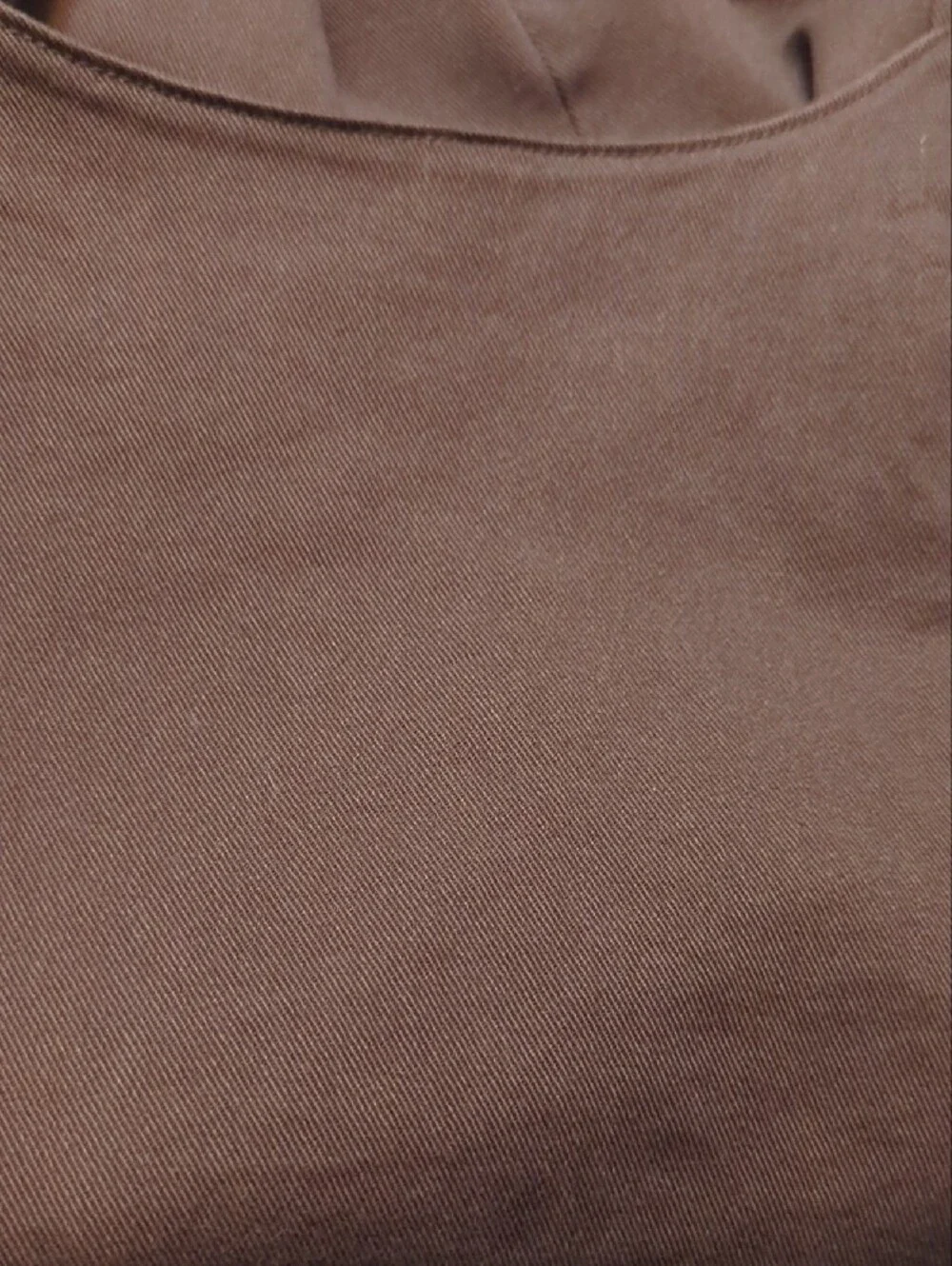 H&M Brown Mini Slip Dress with Spaghetti Straps